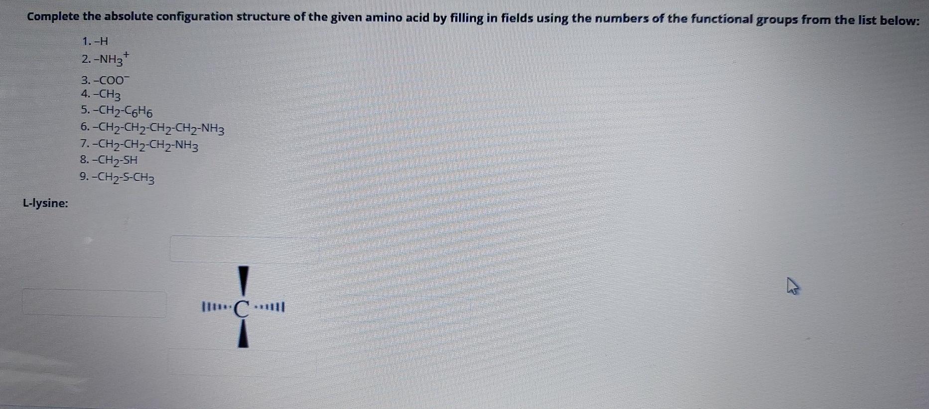 Solved Complete the absolute configuration structure of the | Chegg.com