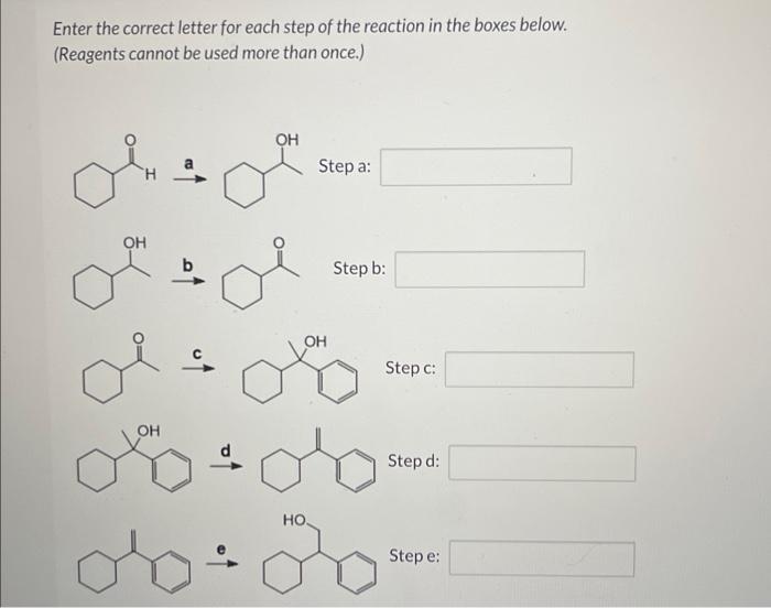 Solved Consider the following sequence of reactions, and | Chegg.com