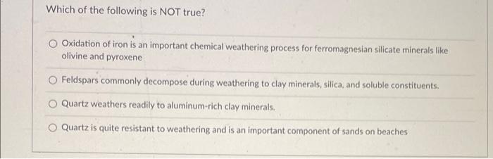 chemical weathering oxidation process