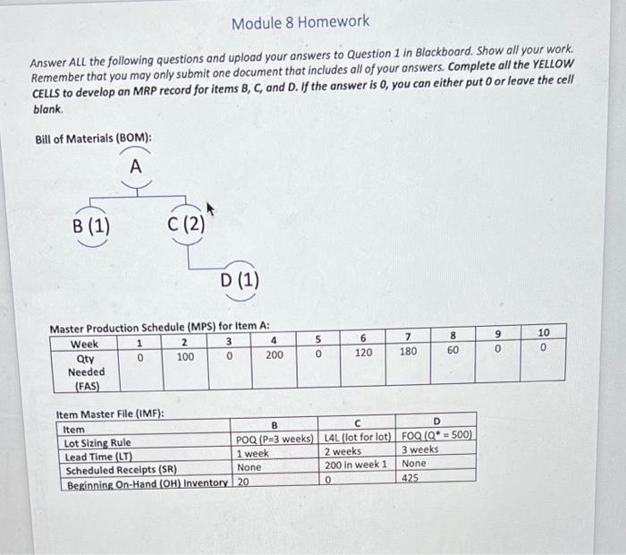 Solved Answer ALL the following questions and upload your | Chegg.com