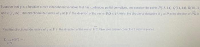 Solved Suppose That Is A Function Of Two Independent | Chegg.com