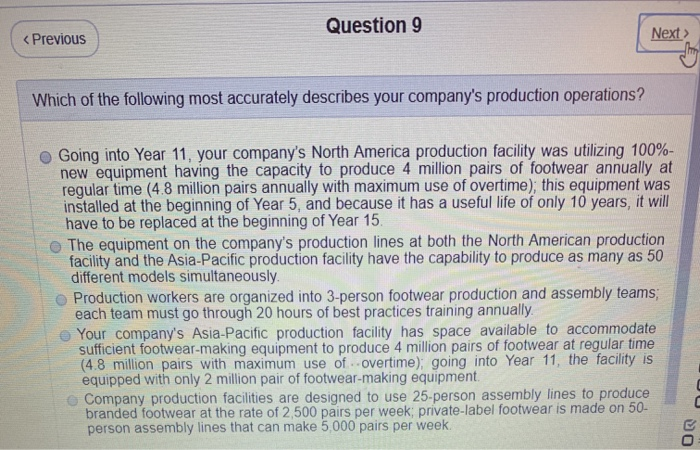 Solved Question 9 Which Of The Followin...