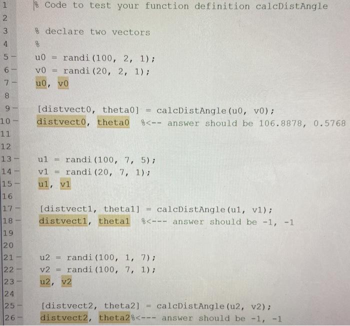 Solved Please write this function using MATLAB. The script | Chegg.com
