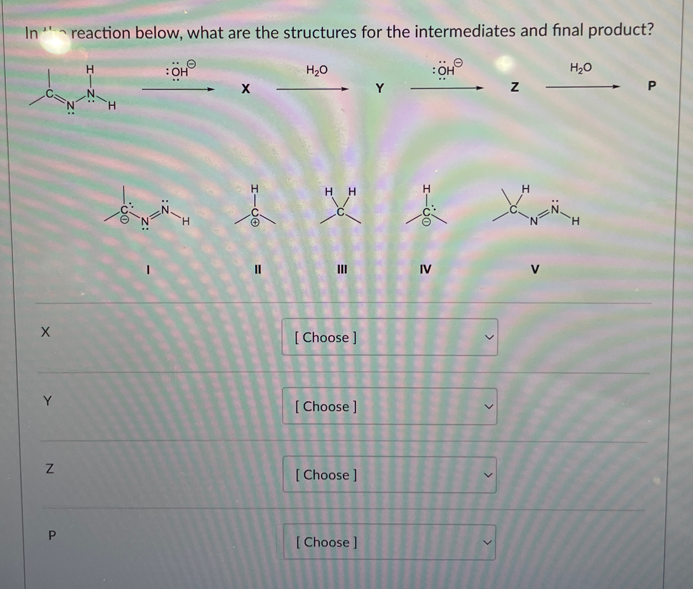 Solved In ?+1- ﻿reaction below, what are the structures for | Chegg.com