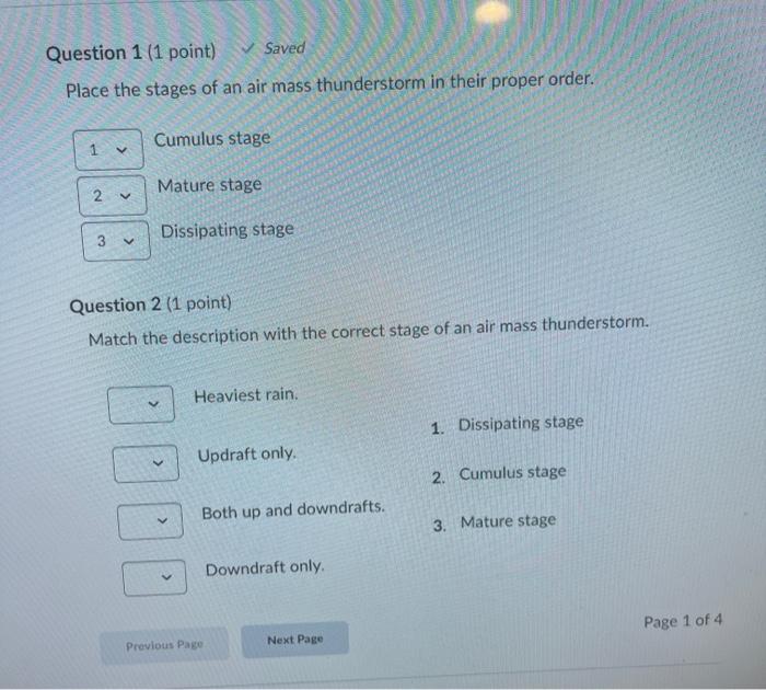 Solved Question 9 (1 point) Select all of the correct | Chegg.com