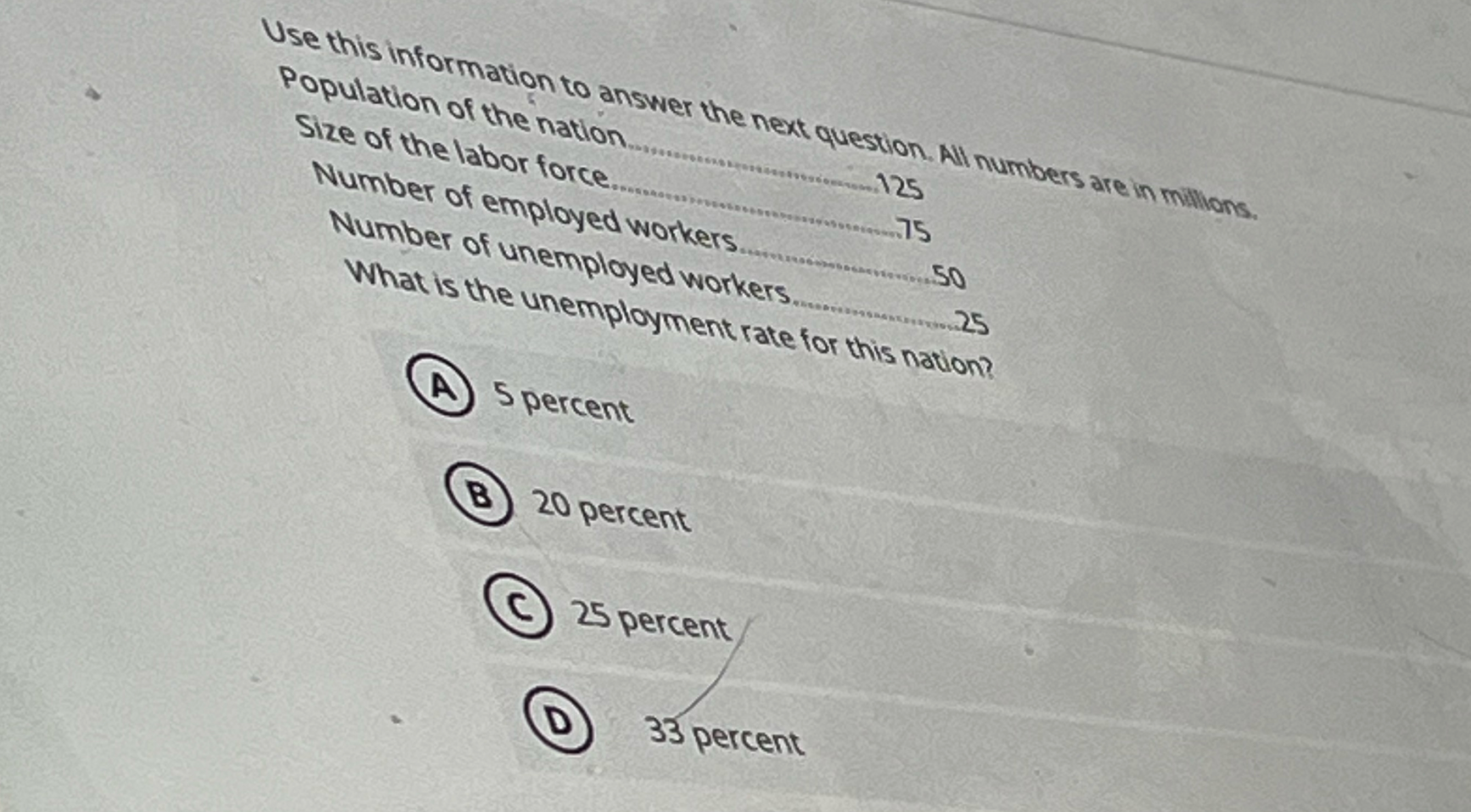 Solved Use this information to answer the next question. All | Chegg.com