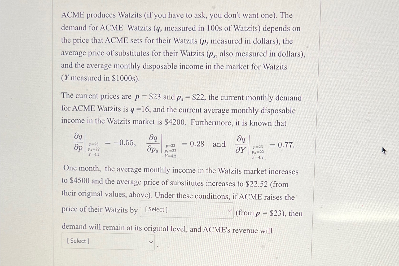 Solved for the first part these are the answer options( | Chegg.com