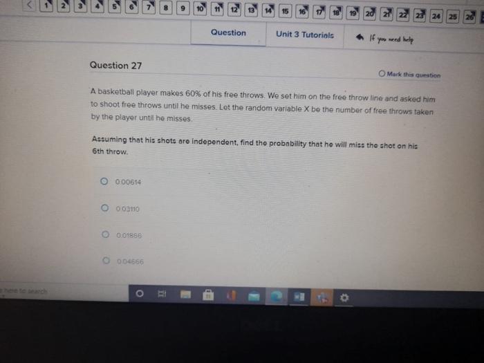 Solved 22 23 24 25 Question Unit 3 Tutorials If you need