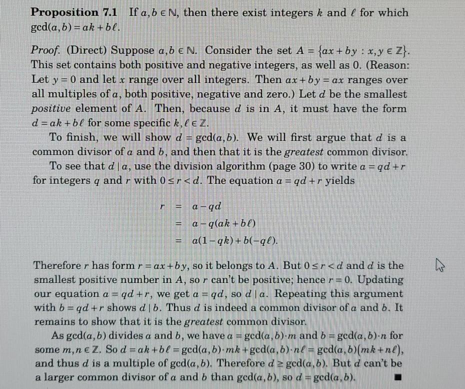 Solved 28. Prove The Division Algorithm: If A,b E N, There | Chegg.com