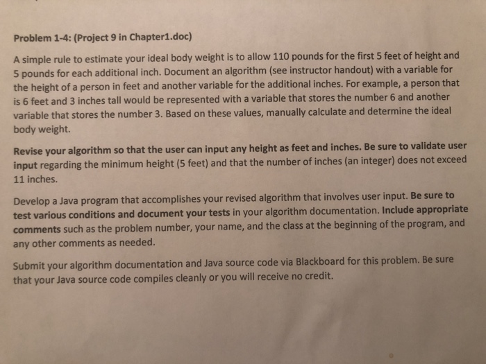 Solved CIT111 Homework #2: First Java Programs Page 1 | Chegg.com