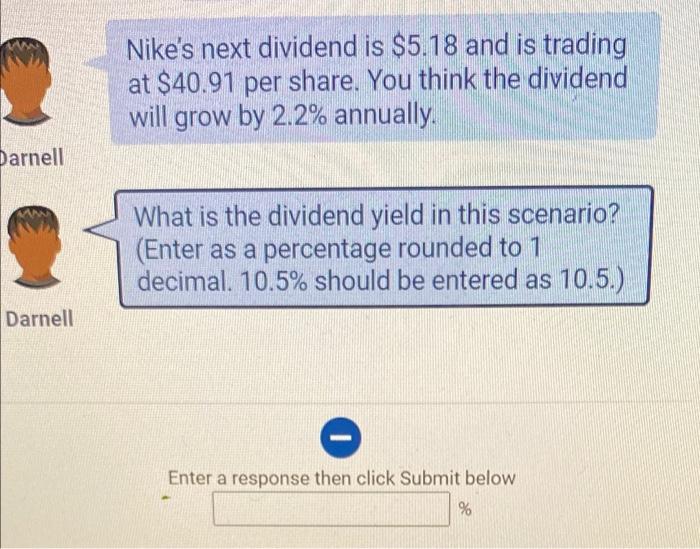 Nike hot sale dividend yield