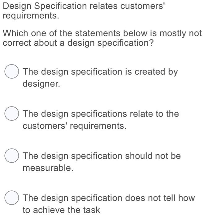 Solved In solving any design problem, it is essential to | Chegg.com