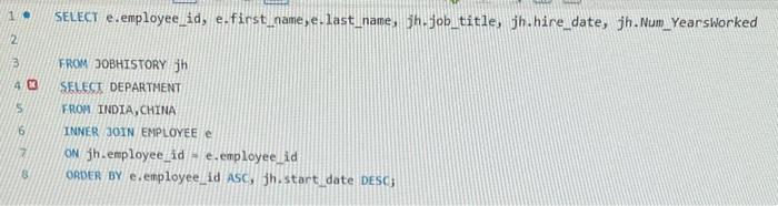 Solved need help with this question in mysql code first | Chegg.com