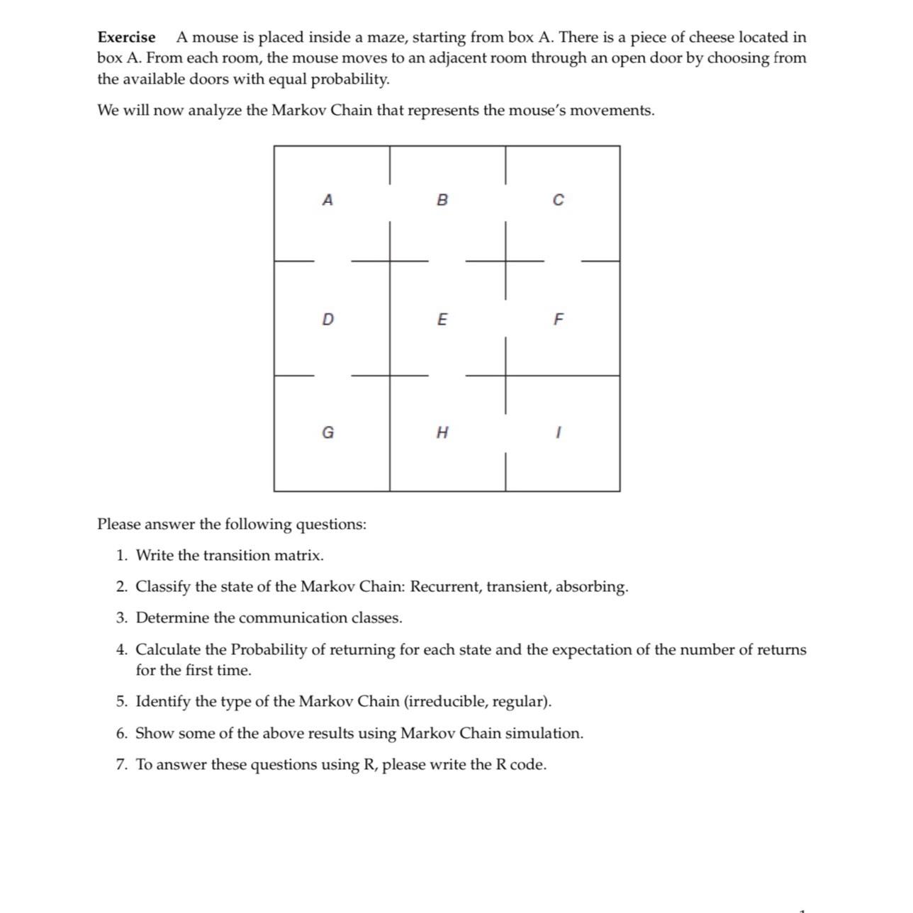 Solved !!!!!PLEASE SOLVE USING R PROGRAMMING AND SHOW STEPS | Chegg.com