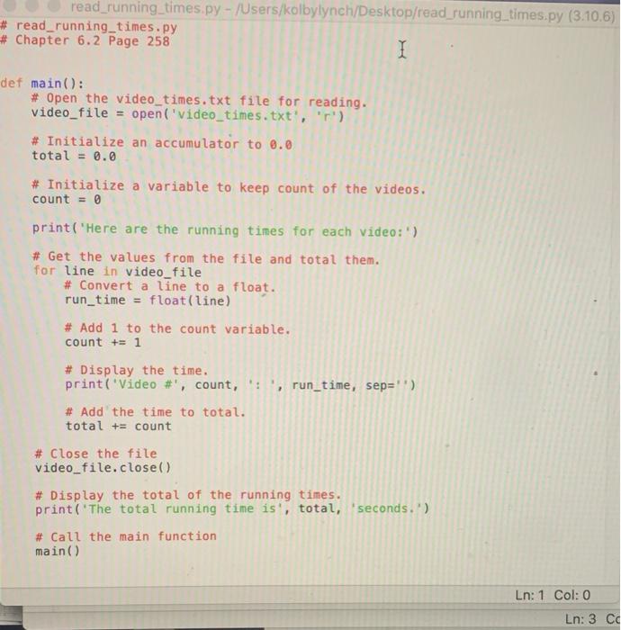 Solved i need to debug this line of python code so that it | Chegg.com