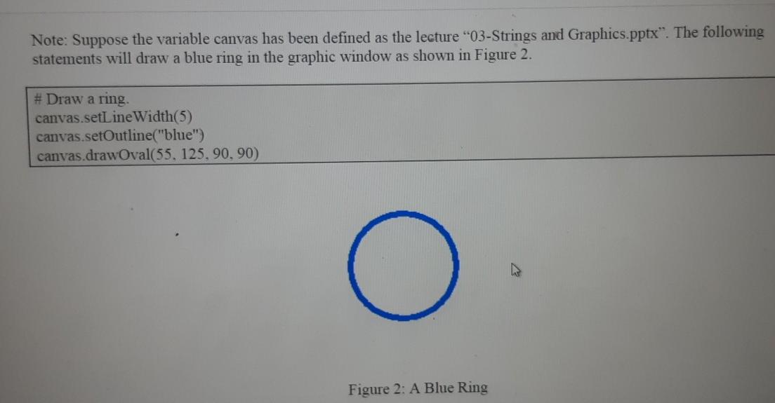 Solved Write a program that displays the Olympic rings. | Chegg.com