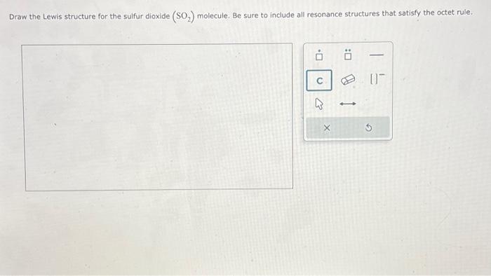 so2 lewis dot structure octet rule