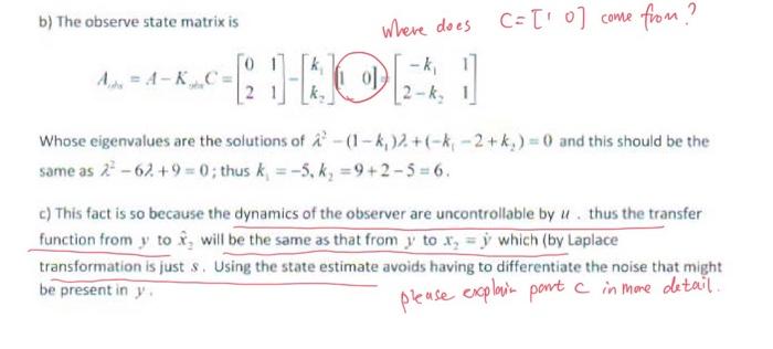 B15 11 2 A The Dynamics Of A Plant Are Described Chegg Com