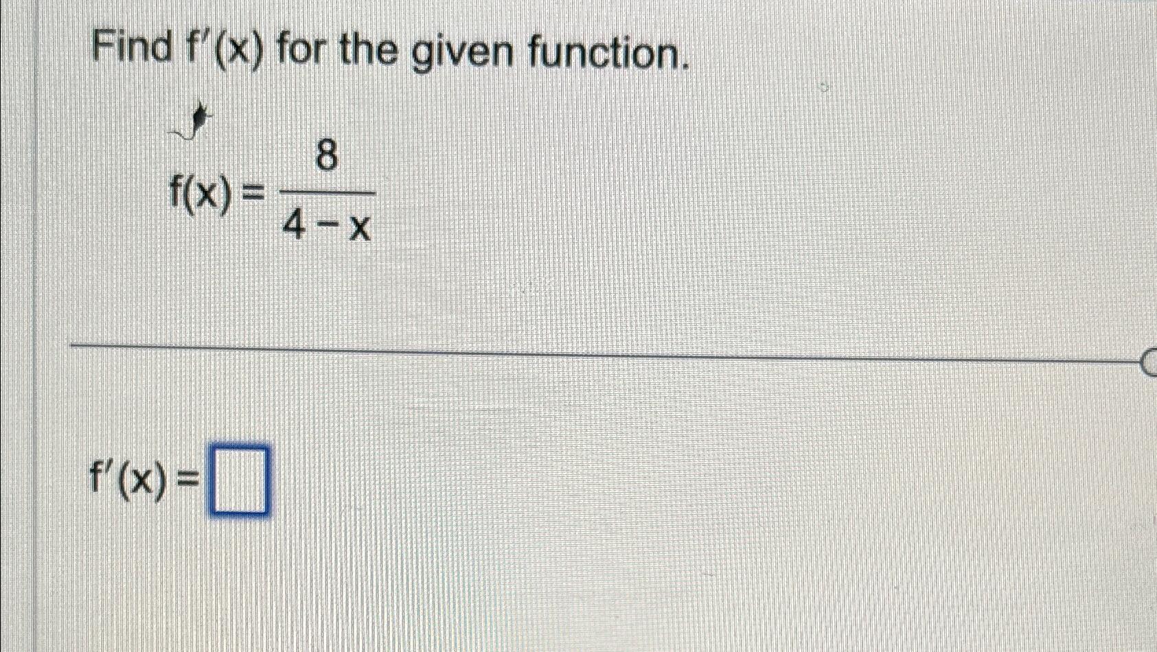 solved-find-f-x-for-the-given-function-f-x-84-xf-x-chegg