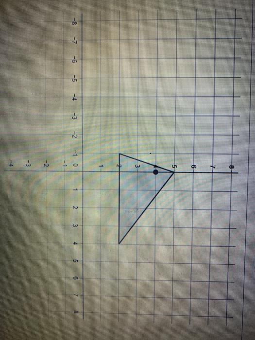 Solved Question Rotate the triangle below by 90° clockwise | Chegg.com