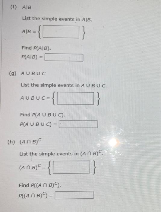 Solved An Experiment Can Result In One Of Five Equally | Chegg.com