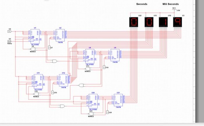 Solved modify the circuit of this stopwatch to add | Chegg.com