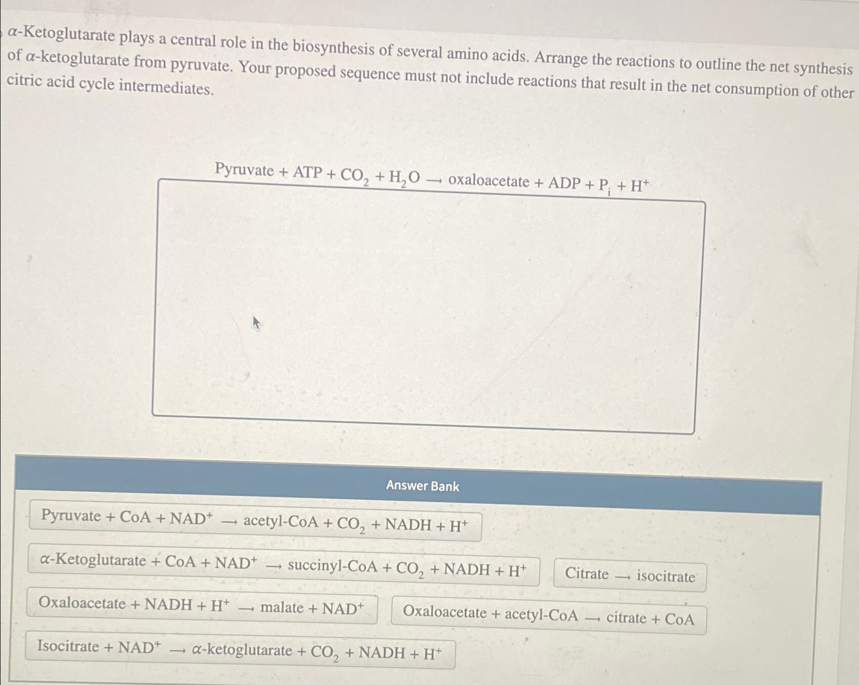 Solved α-Ketoglutarate plays a central role in the | Chegg.com