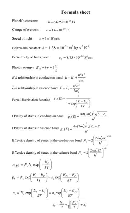 Solved At T=300K, Determine the probability that an energy | Chegg.com