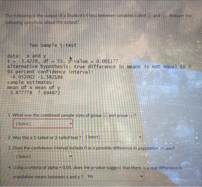 solved-the-following-is-the-output-of-a-student-s-t-test-chegg