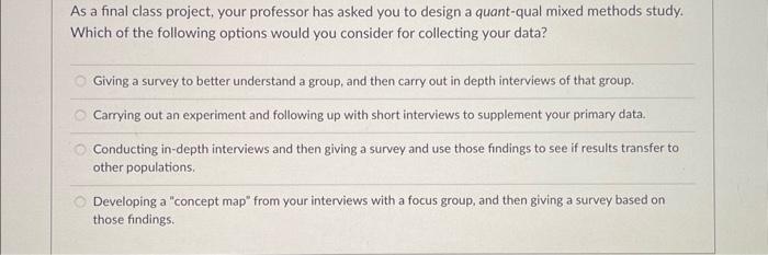 As a final class project, your professor has asked | Chegg.com
