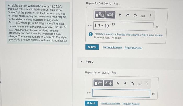 Solved Please Solve Part B And C.The Answer I Typed In For | Chegg.com