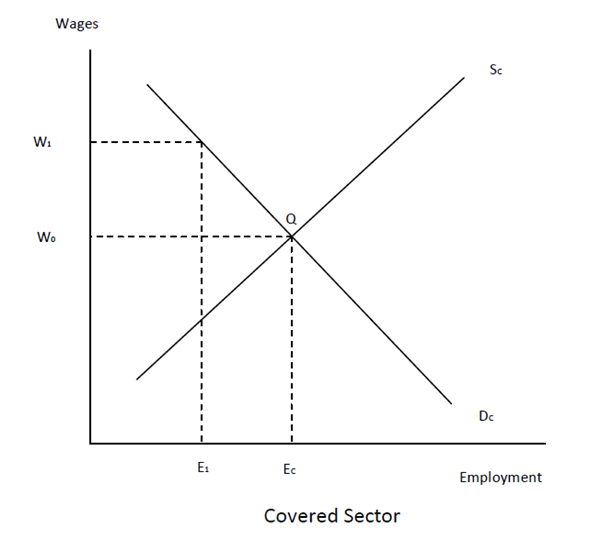 Solved Discuss The Impact Of The Minimum Wage When There Are T