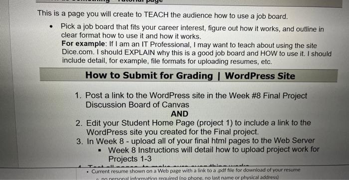 Solved Final Project | Objectives of this project 1. Create | Chegg.com