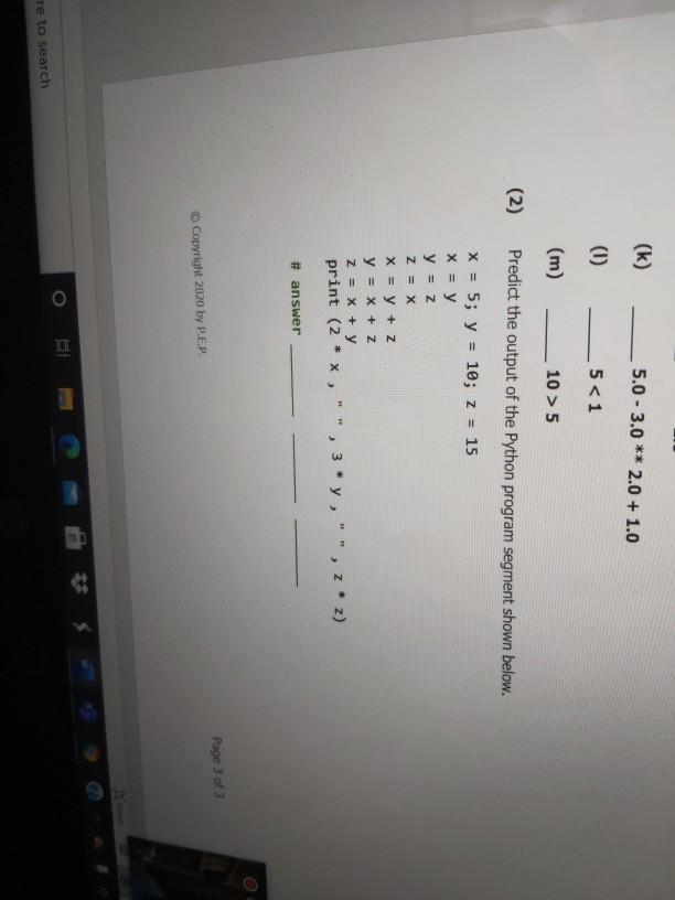 Solved Syntax Error Part 2 Exercises - Computer Programming | Chegg.com