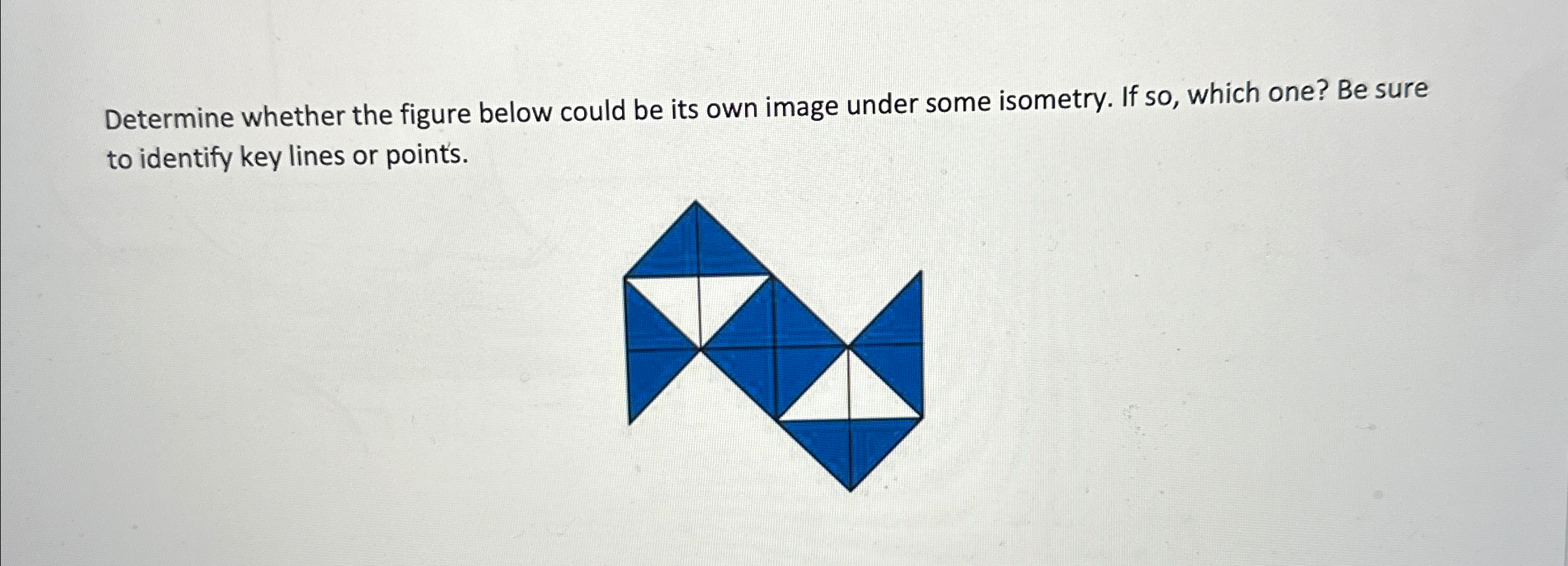 Solved Determine whether the figure below could be its own | Chegg.com