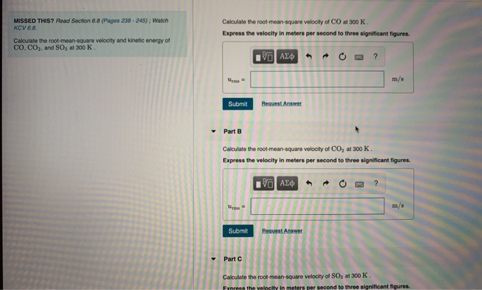Solved MISSED THIS? Read Section 6.8 (Pages 238 245) W