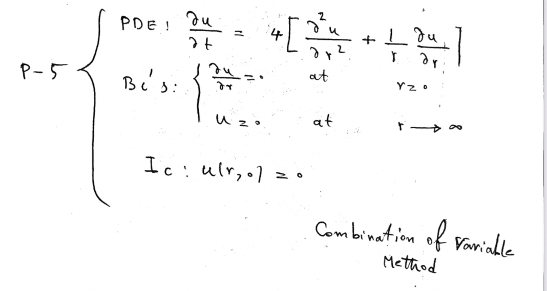 Combination of Variable Method ( ﻿please solve this