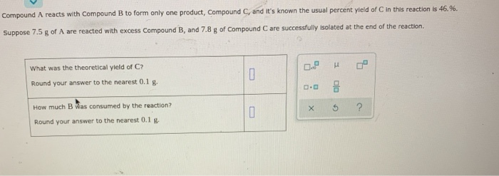 Solved Compound A reacts with Compound B to form only one | Chegg.com