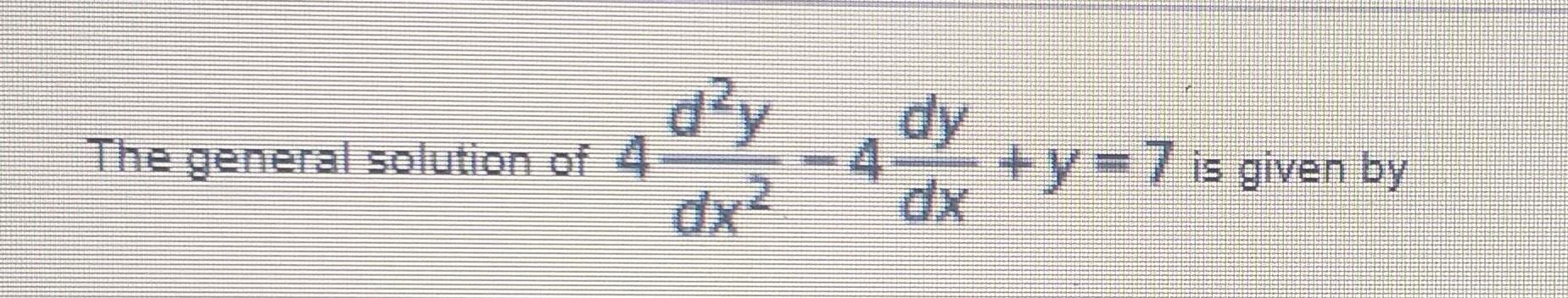 Solved Consider d2x dt2 +x=t? + 3 Determine the particular | Chegg.com