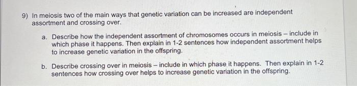 Solved 8) Both of these Lilium (ily) cells are in anaphase - | Chegg.com