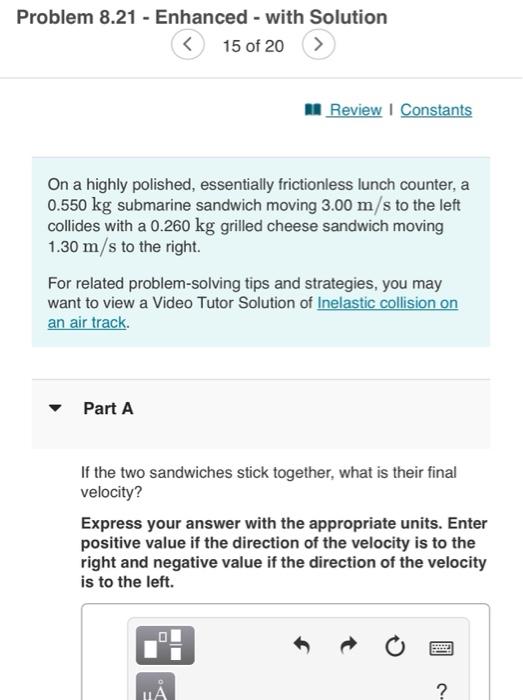 Solved Problem 8.21 - Enhanced - With Solution 15 Of 20 > | Chegg.com