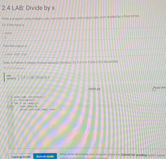 solved-write-a-program-using-integers-user-num-and-x-as-chegg