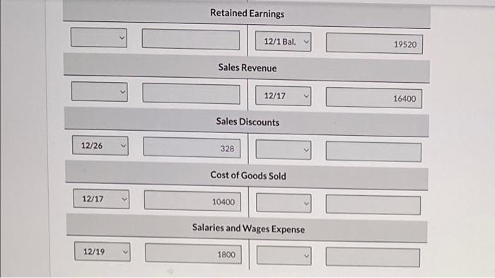 Solved Post the adjusting entries to the ledger T-accounts. | Chegg.com
