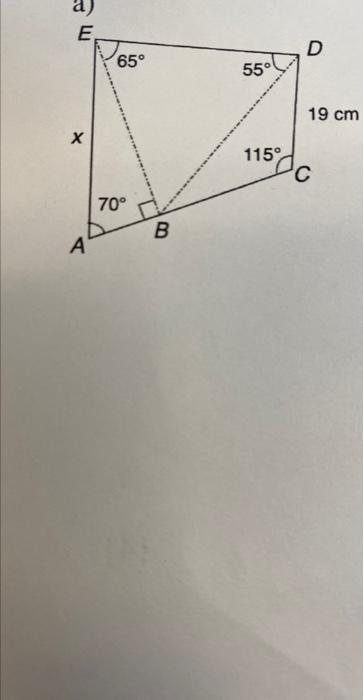 Solved Determine The Indicated Side Or The Missing Angle | Chegg.com