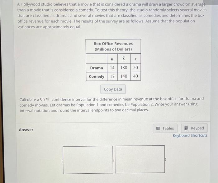 Solved A Hollywood studio believes that a movie that is | Chegg.com