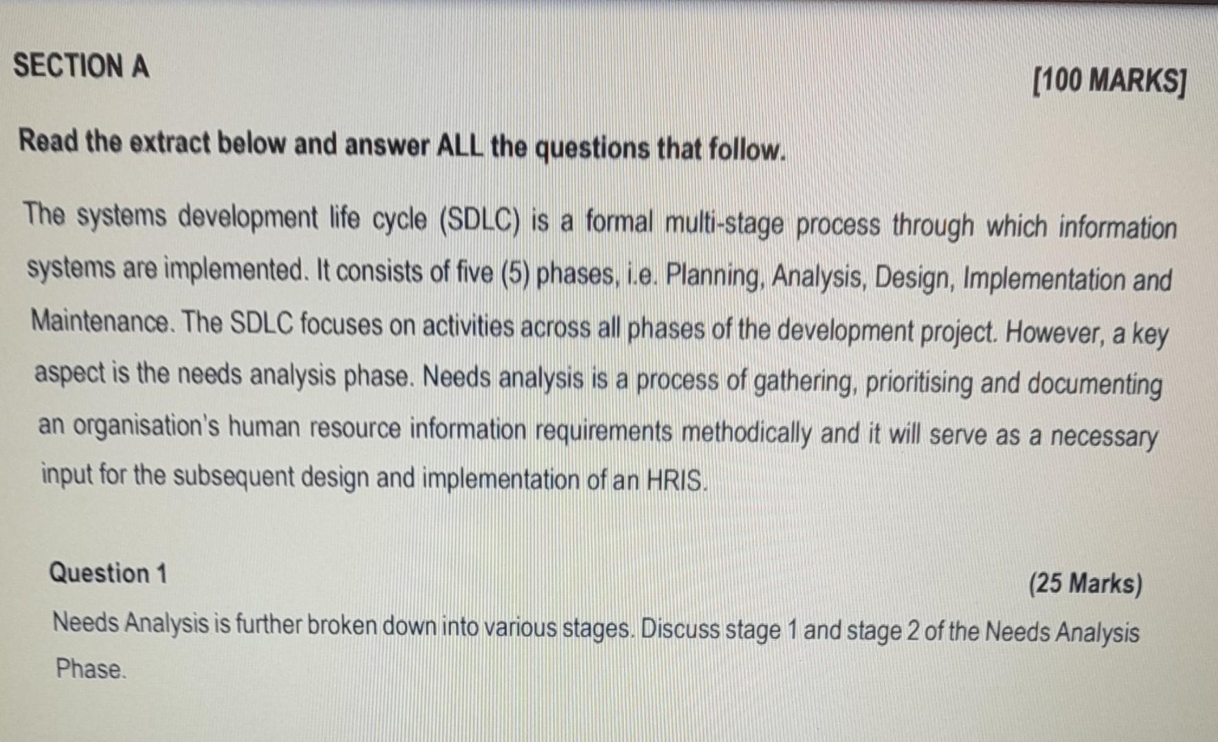 Solved Read the extract below and answer ALL the questions | Chegg.com