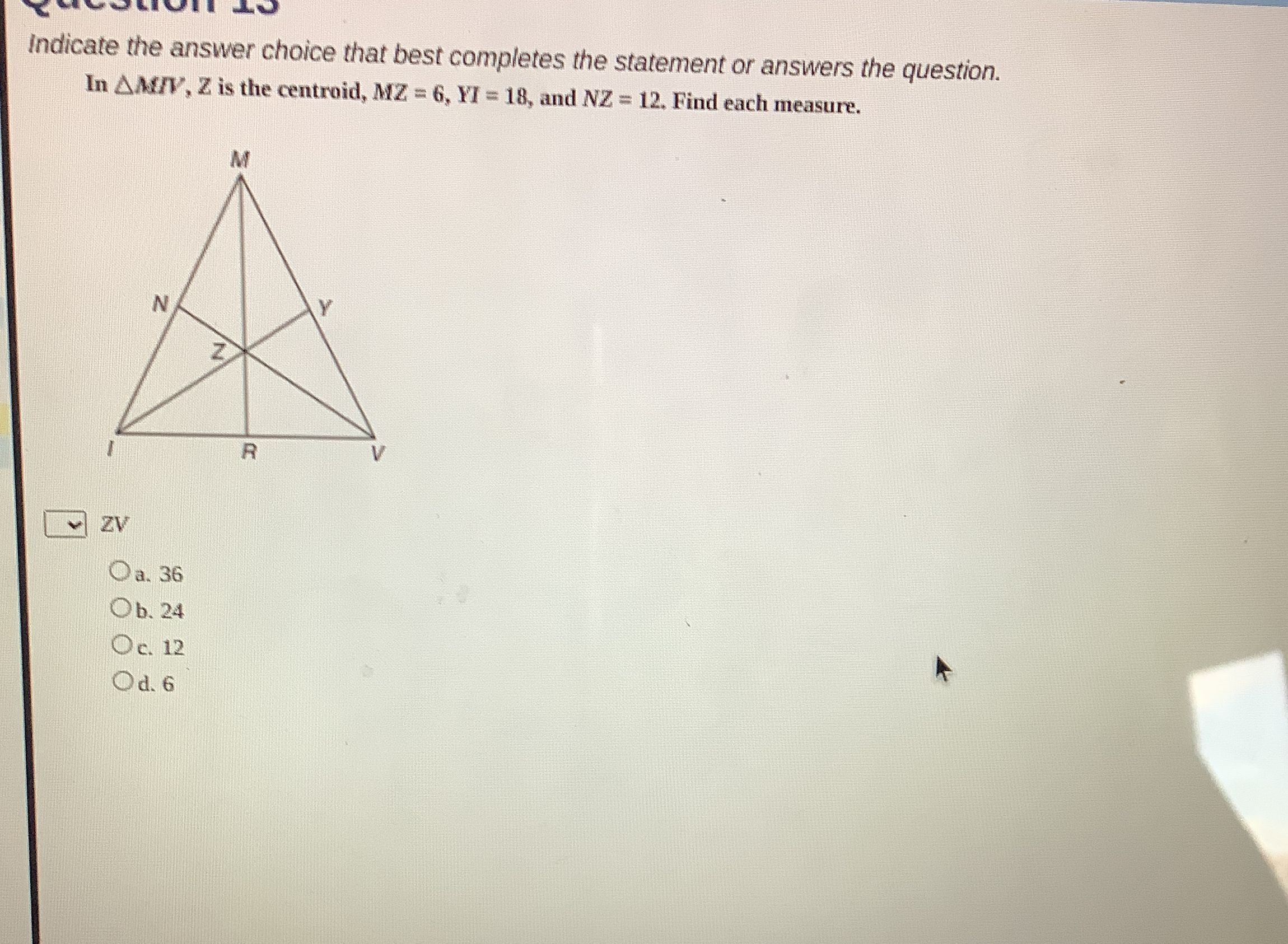 Solved Indicate the answer choice that best completes the | Chegg.com