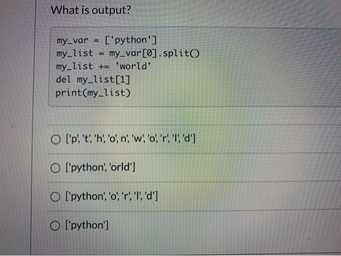 Answered: What is the value of new_title? title 'Python for