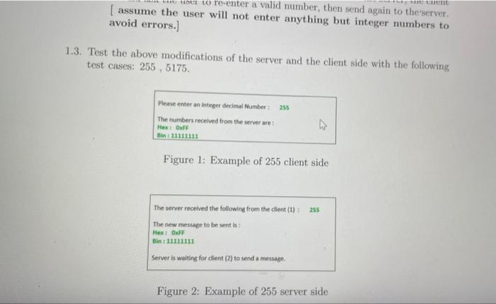 Solved 1. (7 points/ For the UDP client-server code attached | Chegg.com