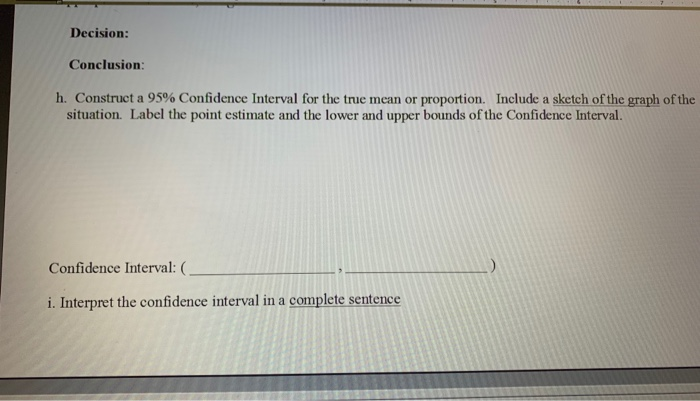 Solved • calculate and interpret confidence intervals | Chegg.com